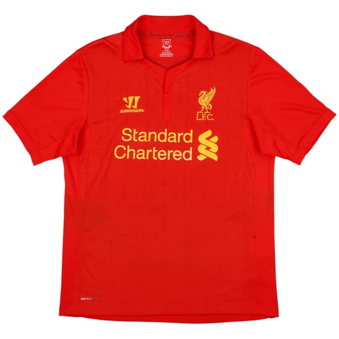 2012-13 Liverpool Home Shirt Suarez #7 - 6/10 - (M)
