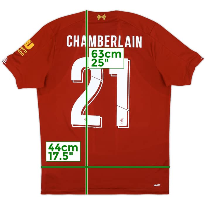 2019-20 Liverpool Home Shirt Chamberlain #21 - 7/10 - (M)