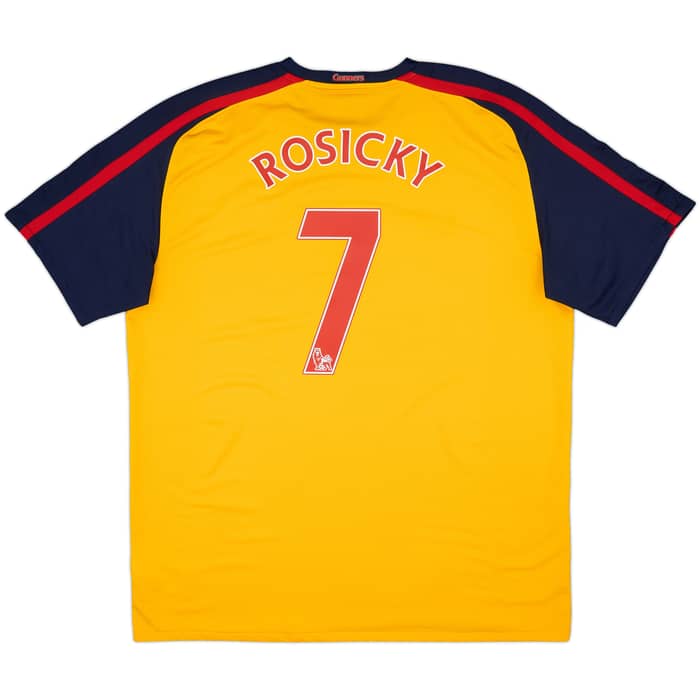 2008-09 Arsenal Away Shirt Rosicky #7 - 7/10 - (XL)