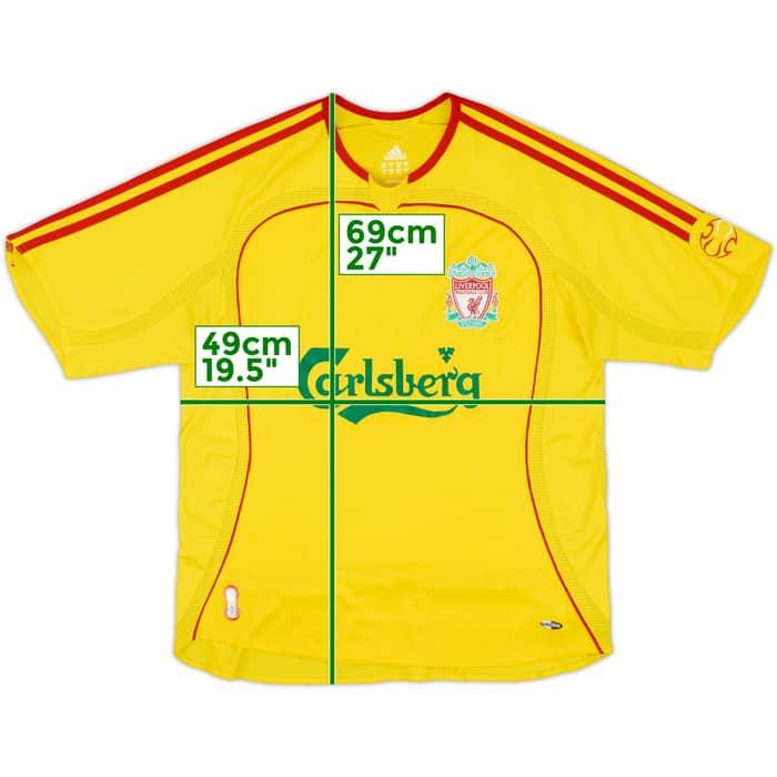 2006-07 Liverpool Away Shirt - 7/10 - (XL.Boys)
