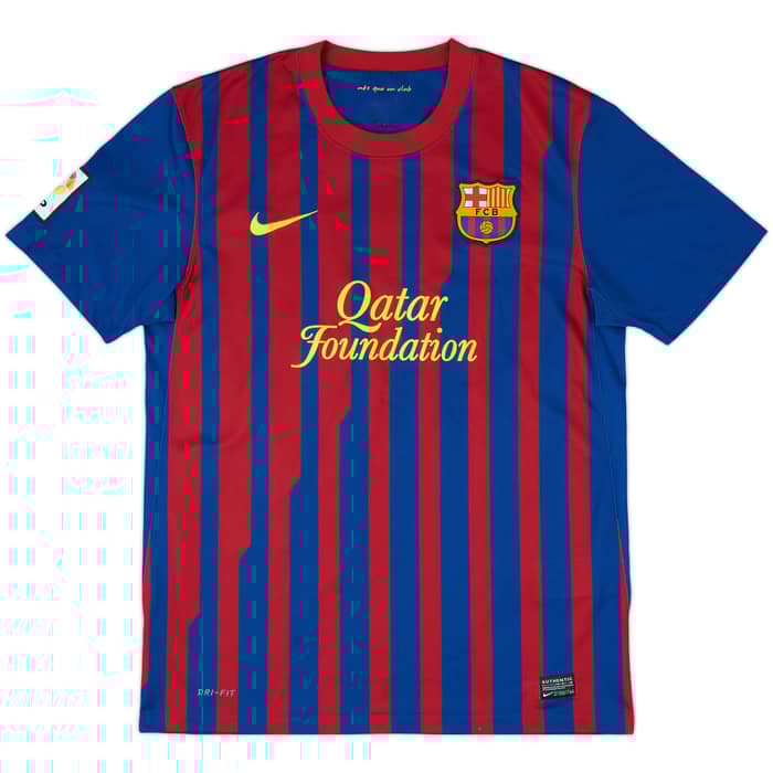 2011-12 Barcelona Home Shirt A.Iniesta #8 - 8/10 - (M)