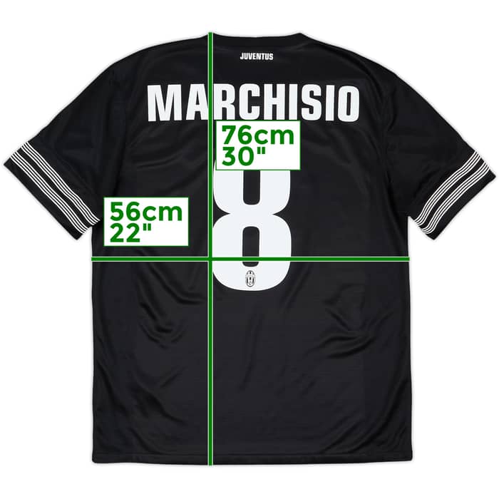 2012-13 Juventus Away Shirt Marchisio #8 - 8/10 - (L)