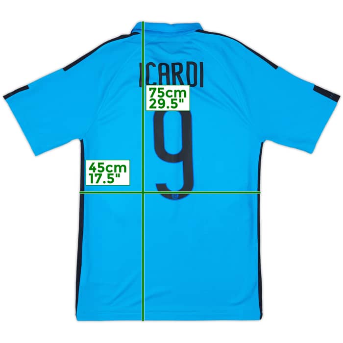 2014-15 Inter Milan Third Shirt Icardi #9 - 10/10 - (S)