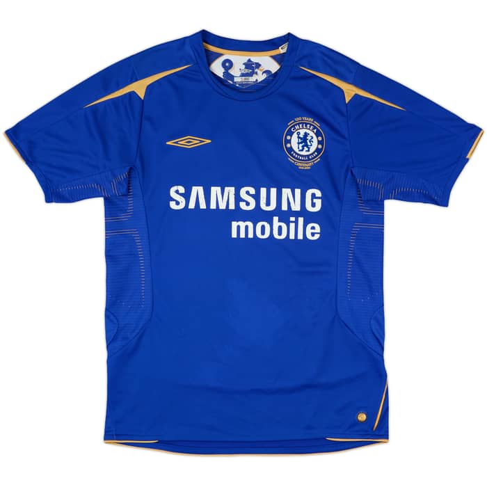 2005-06 Chelsea Centenary Home Shirt - 5/10 - (S)