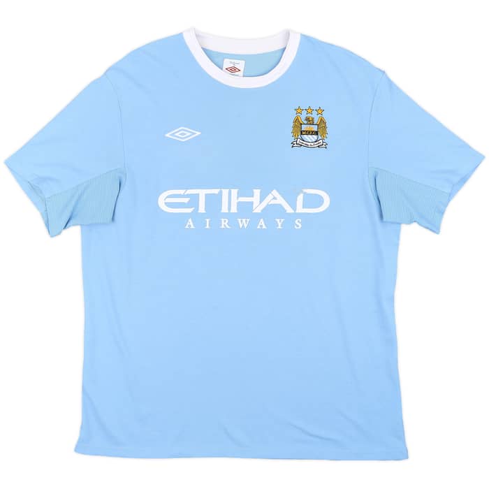 2009-10 Manchester City Home Shirt - 5/10 - (XL)