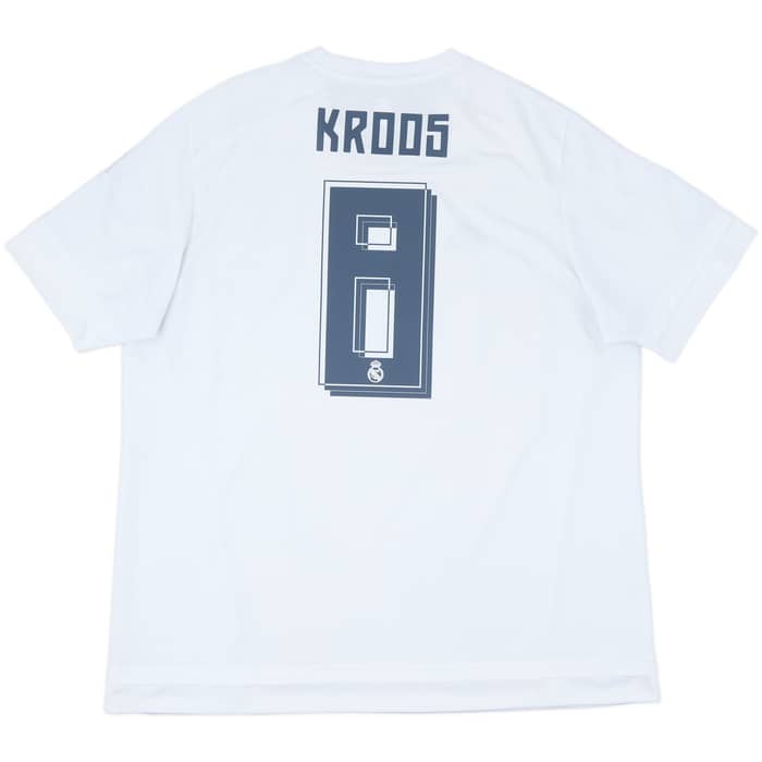 2015-16 Real Madrid Home Shirt Kroos #8 - 7/10 - (XXL)