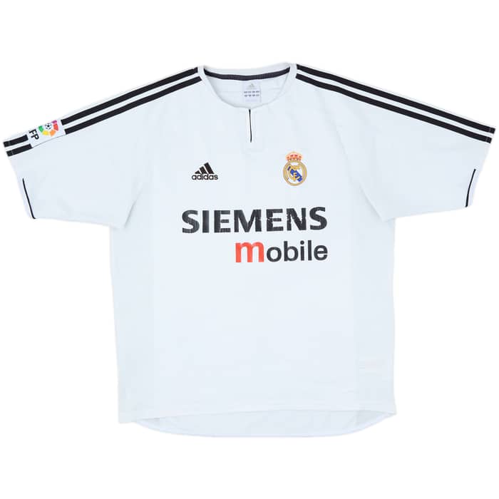 2003-04 Real Madrid Home Shirt - 5/10 - (M)