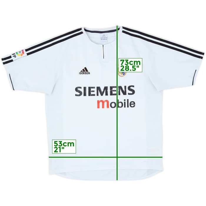2003-04 Real Madrid Home Shirt - 5/10 - (M)