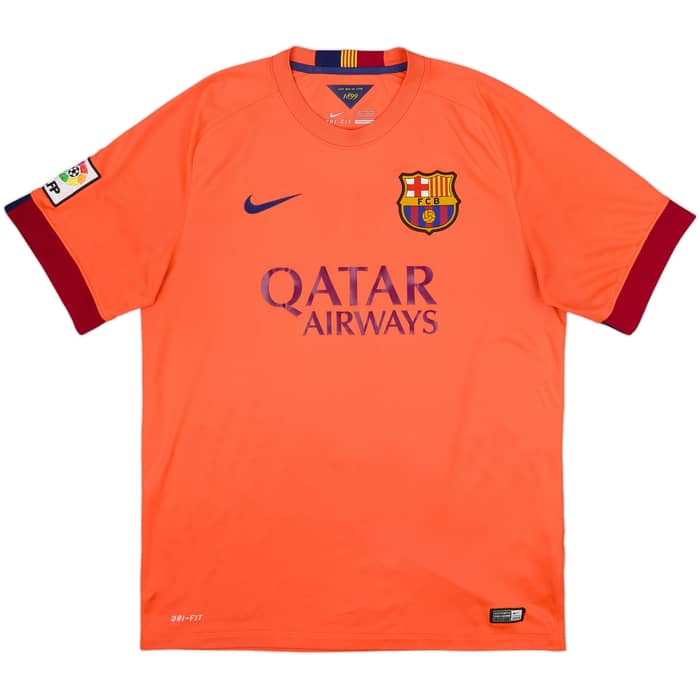 2014-15 Barcelona Away Shirt Messi #10 - 8/10 - (L)