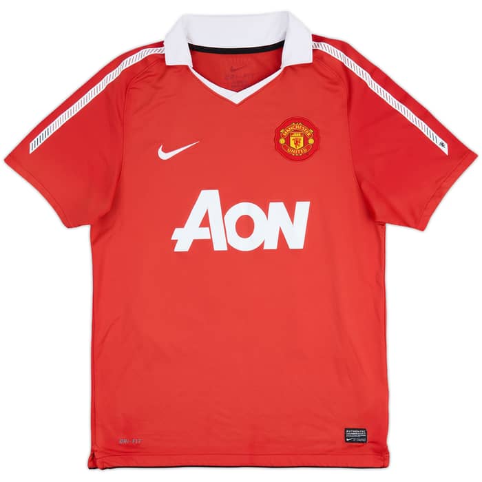 2010-11 Manchester United Home Shirt Rooney #10 - 6/10 - (M)