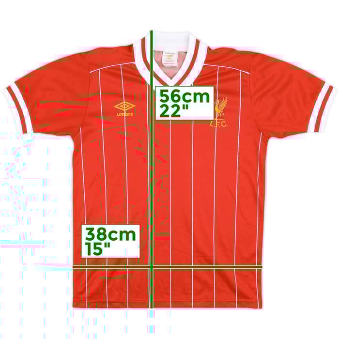 1982-85 Liverpool Home Shirt - 10/10 - (S)