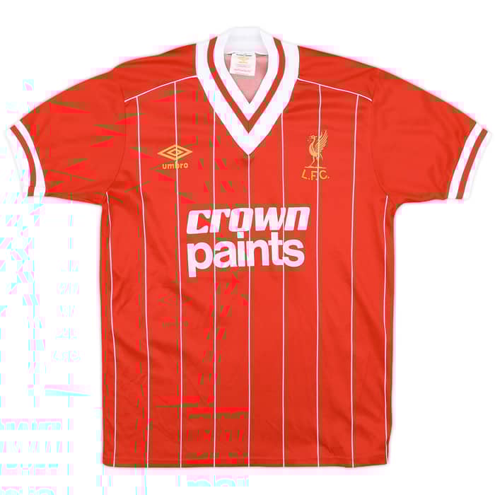 1982-85 Liverpool Home Shirt - 8/10 - (S)