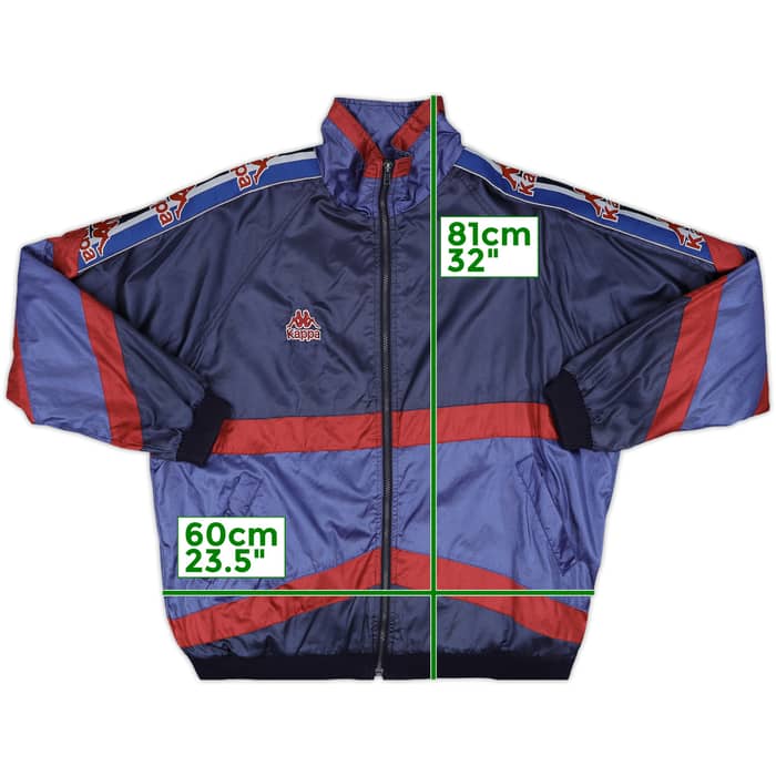 1995-97 Barcelona Kappa Track Jacket - 8/10 - (L)