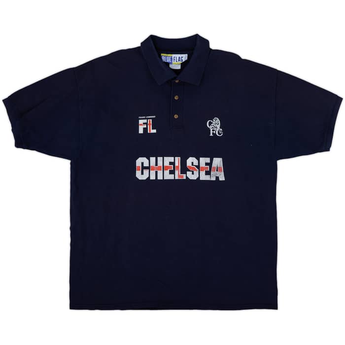 2002-03 Chelsea 'Frank Lampard' Polo Shirt - 8/10 - (XL)