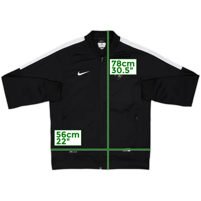 2016-17 Malaga Nike Track Jacket - 3/10 - (L)