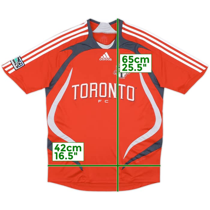 2007-08 Toronto FC Home Shirt - 8/10 - (M)