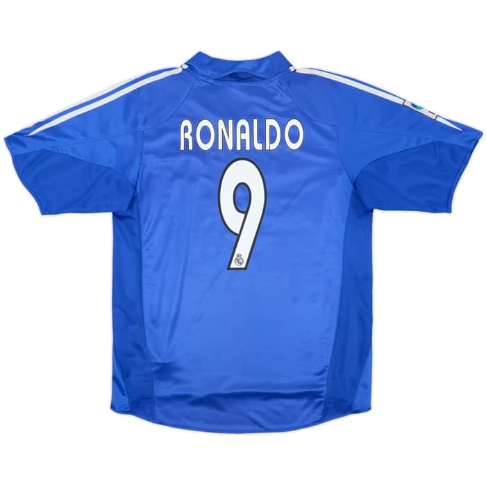 2004-05 Real Madrid Third Shirt Ronaldo #9 - 5/10 - (M)