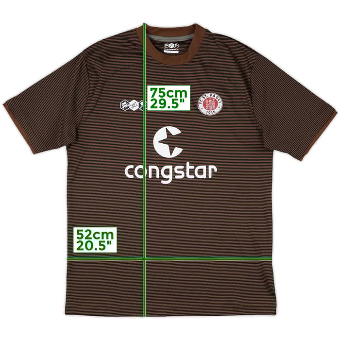 2008-09 St Pauli Home Shirt - 8/10 - (L)