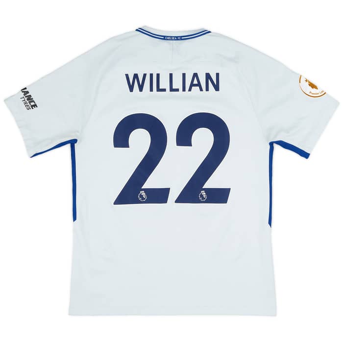 2017-18 Chelsea Away Shirt Willian #22 - 8/10 - (M)