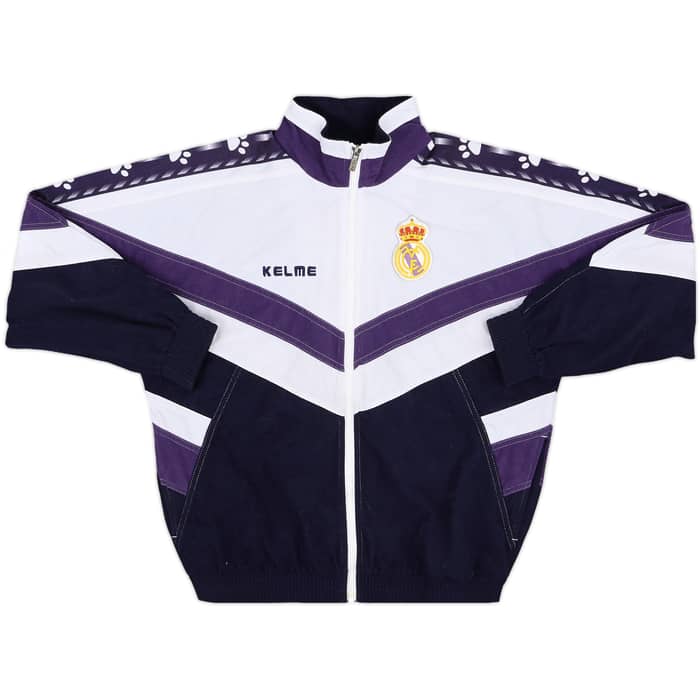 1997-98 Real Madrid Kelme Track Jacket - 8/10 - (L)