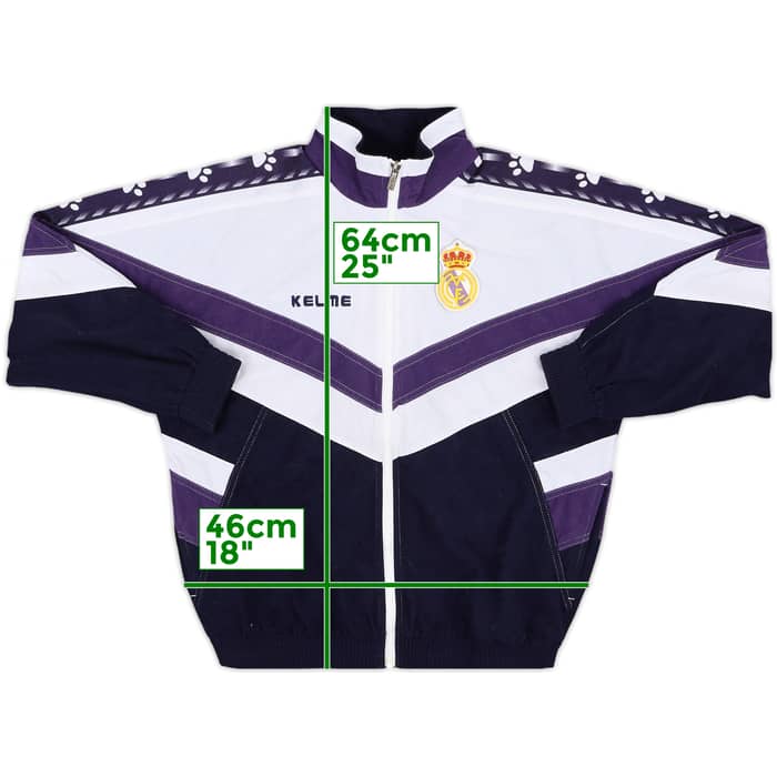 1997-98 Real Madrid Kelme Track Jacket - 8/10 - (L)