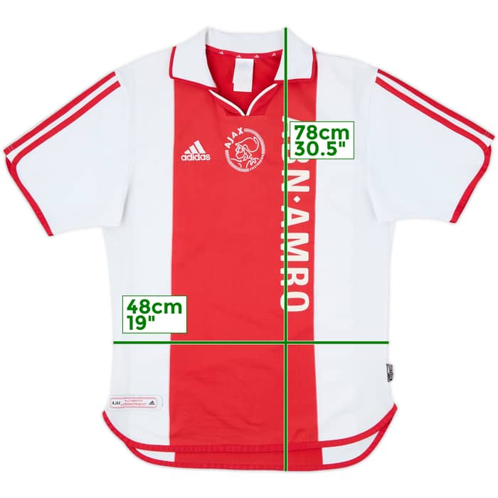 2000-01 Ajax Centenary Home Shirt - 5/10 - (M)