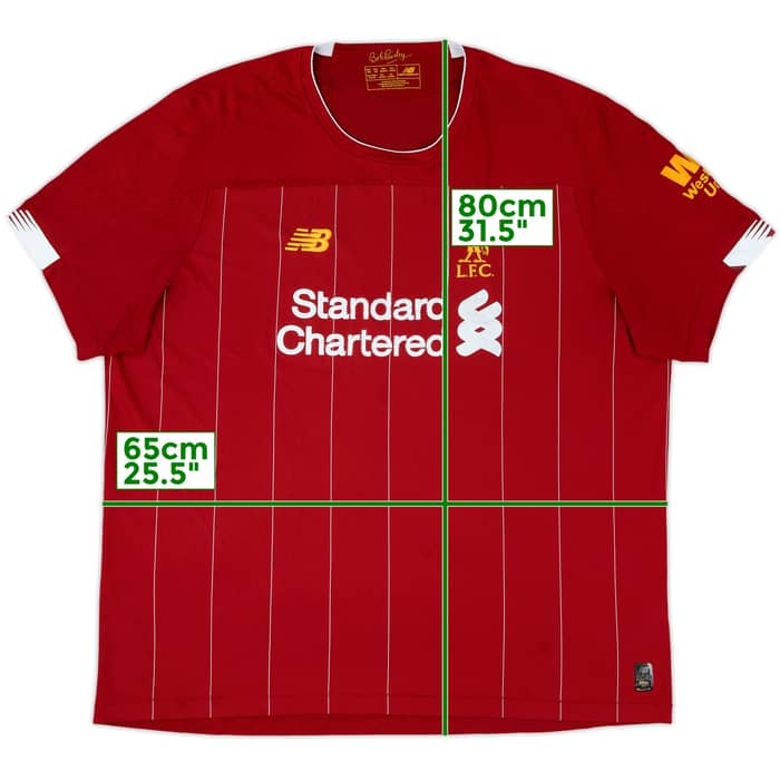 2019-20 Liverpool Home Shirt - 4/10 - (XXL)