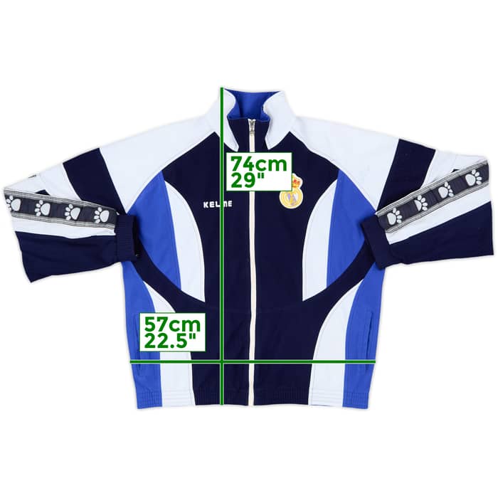 1996-97 Real Madrid Kelme Track Jacket - 5/10 - (XL)