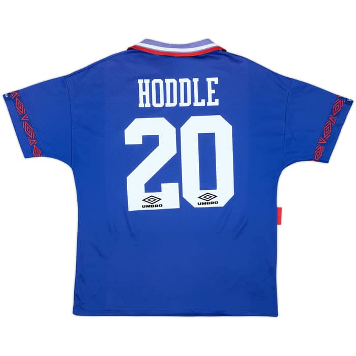 1993-94 Chelsea Home Shirt Hoddle #20 - 8/10 - (L)