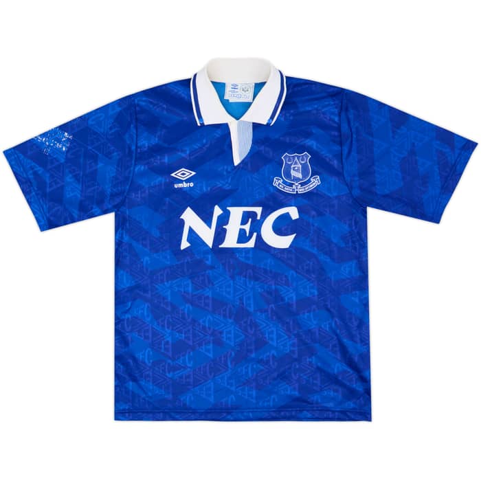 1991-93 Everton Home Shirt - 6/10 - (L)