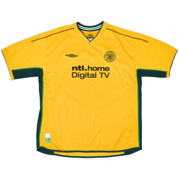 2002-03 Celtic Away Shirt Lennon #18 - 5/10 - (XXL)