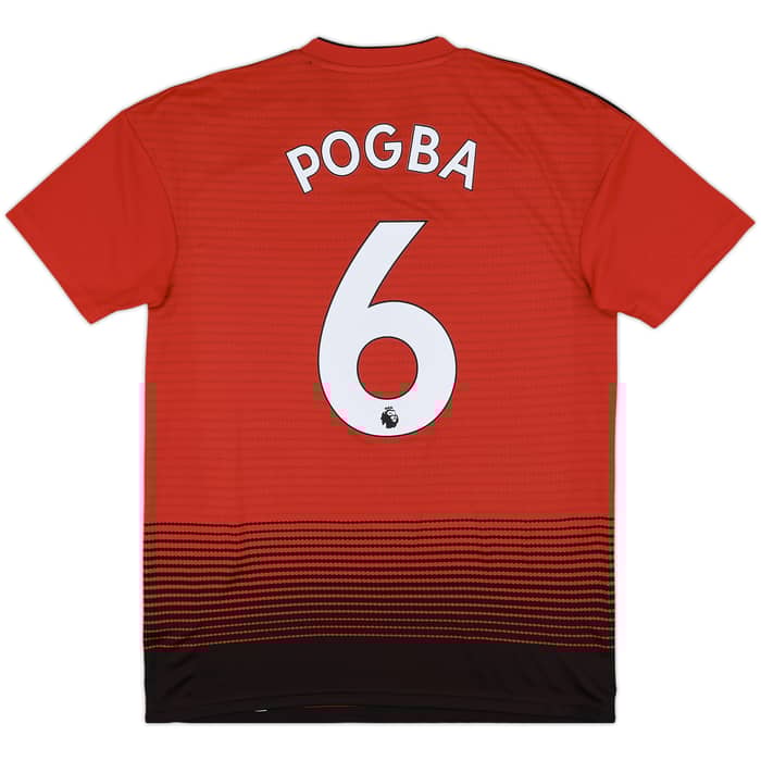 2018-19 Manchester United Home Shirt Pogba #6 (M)