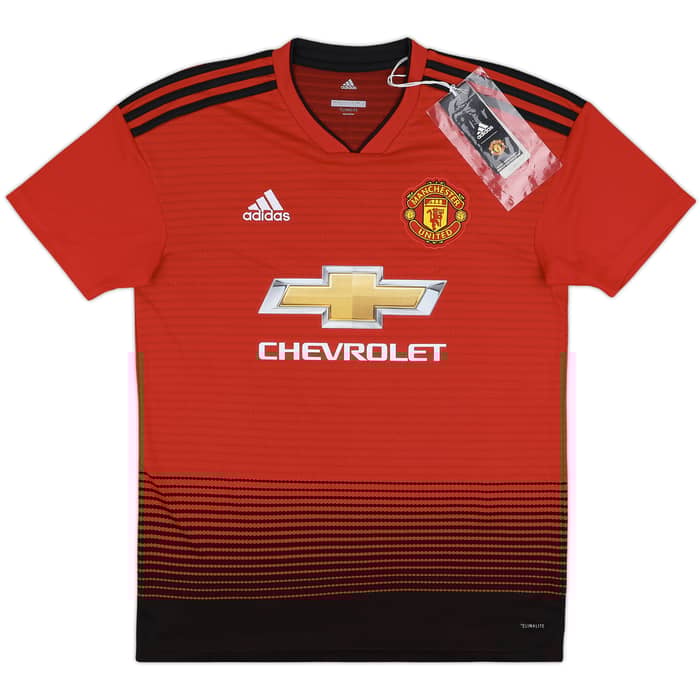 2018-19 Manchester United Home Shirt Pogba #6 (M)