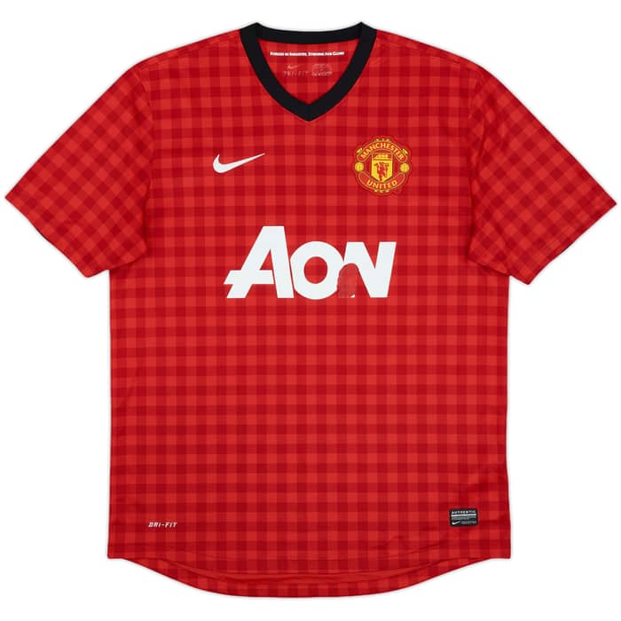 2012-13 Manchester United Home Shirt - 4/10 - (L)