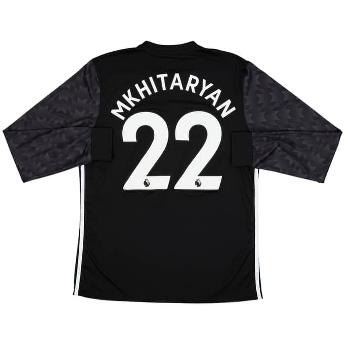 2017-18 Manchester United Away L/S Shirt Mkhitaryan #22 - 7/10 - (L)
