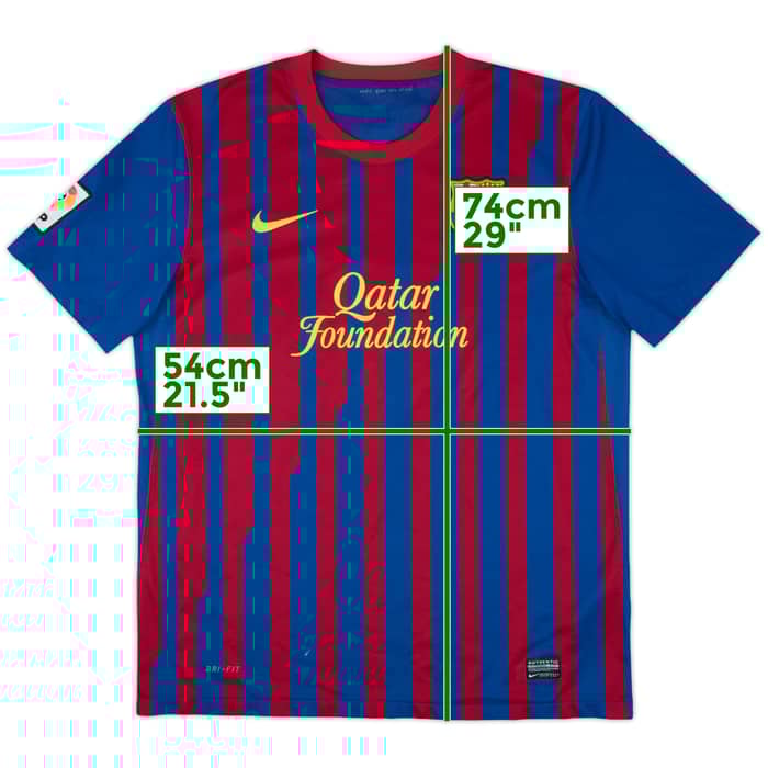2011-12 Barcelona Home Shirt - 5/10 - (L)