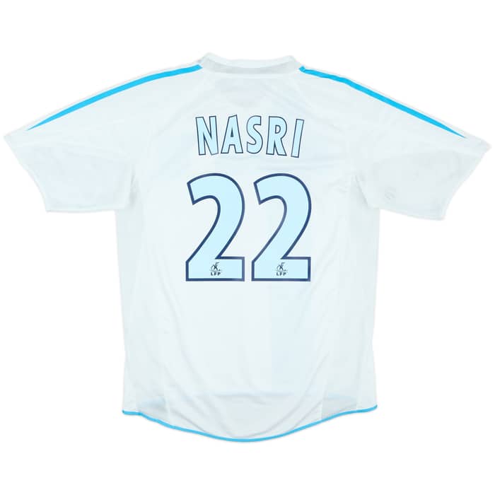 2004-05 Olympique Marseille Home Shirt Nasri #22 - 8/10 - (S)