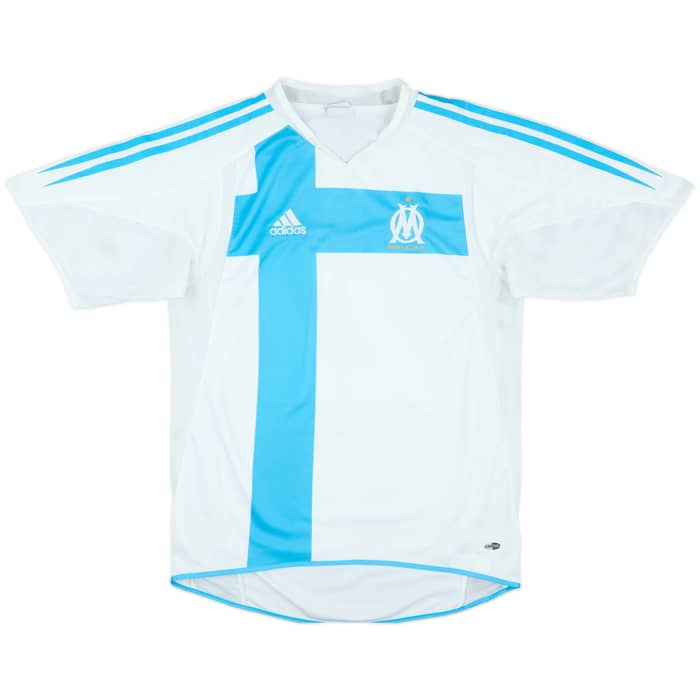 2004-05 Olympique Marseille Home Shirt Nasri #22 - 8/10 - (S)