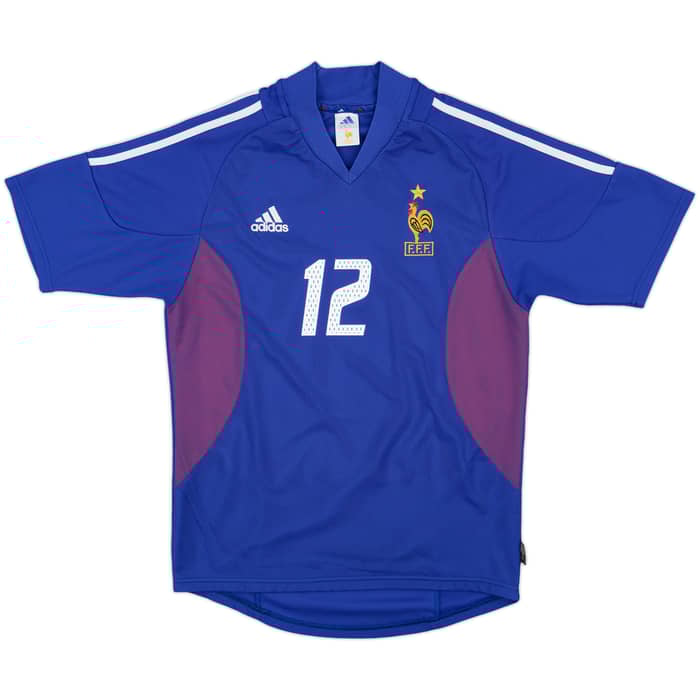 2002-04 France Home Shirt Henry #12 - 10/10 - (S)