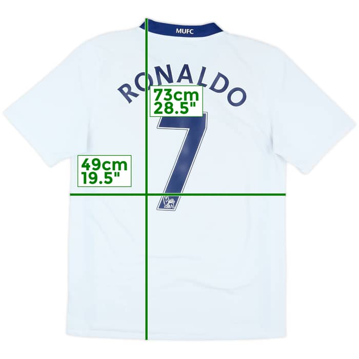 2008-10 Manchester United Away Shirt Ronaldo #7 - 7/10 - (S)