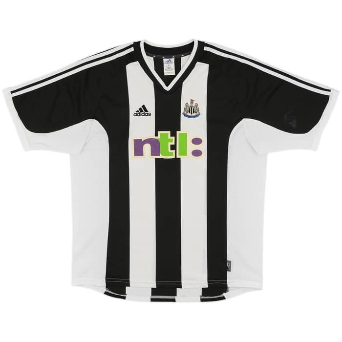 2001-03 Newcastle Home Shirt Shearer #9 - 8/10 - (XL)