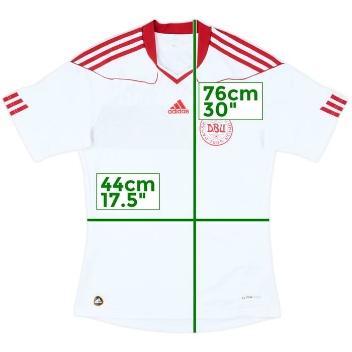 2010-11 Denmark Away Shirt - 7/10 - (S)