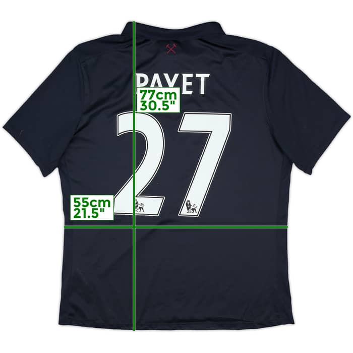2016-17 West Ham "TIWFC" Third Shirt Payet #27 - 6/10 - (XL)