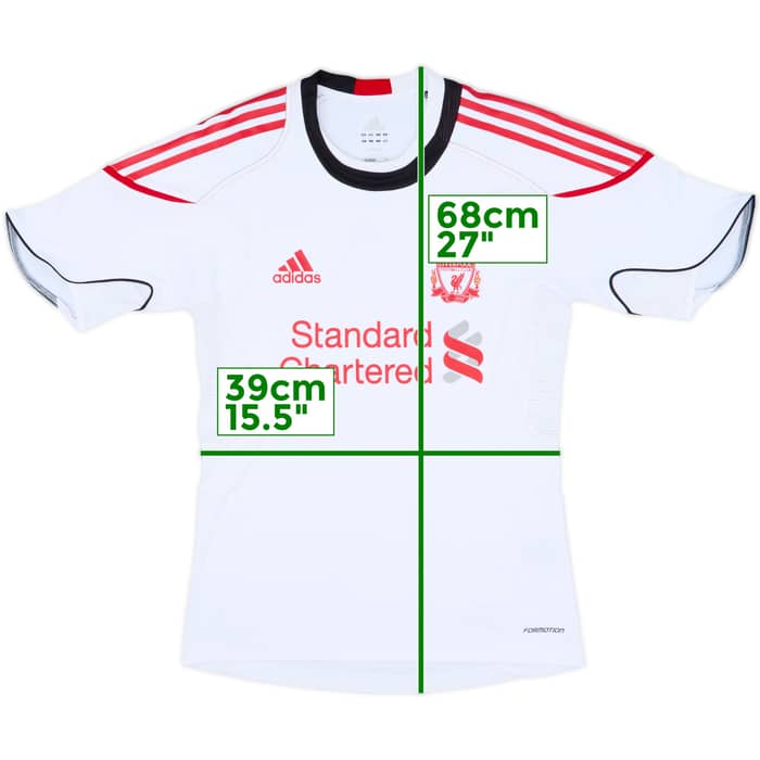 2010-11 Liverpool adidas Formotion Training Shirt - 9/10 - (S)