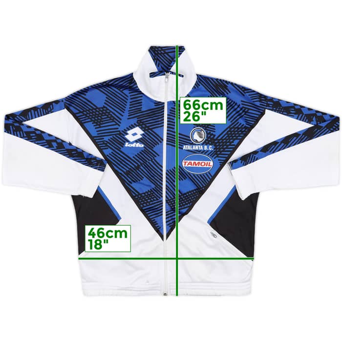 1991-93 Atalanta Lotto Track Jacket - 6/10 - (M)