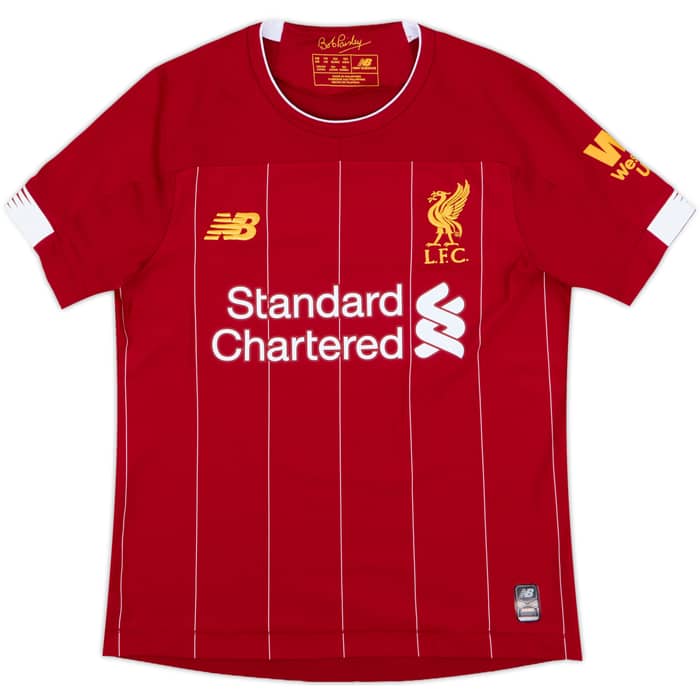 2019-20 Liverpool Home Shirt - 10/10 - (M.Boys)