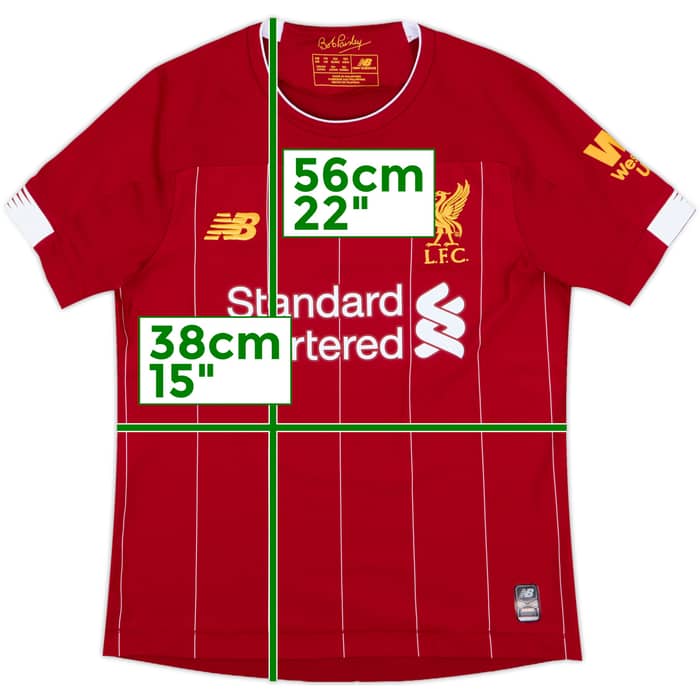 2019-20 Liverpool Home Shirt - 10/10 - (M.Boys)