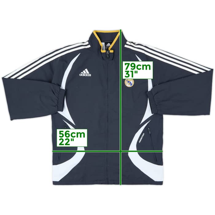 2006-07 Real Madrid adidas Formotion Track Jacket - 7/10 - (M)