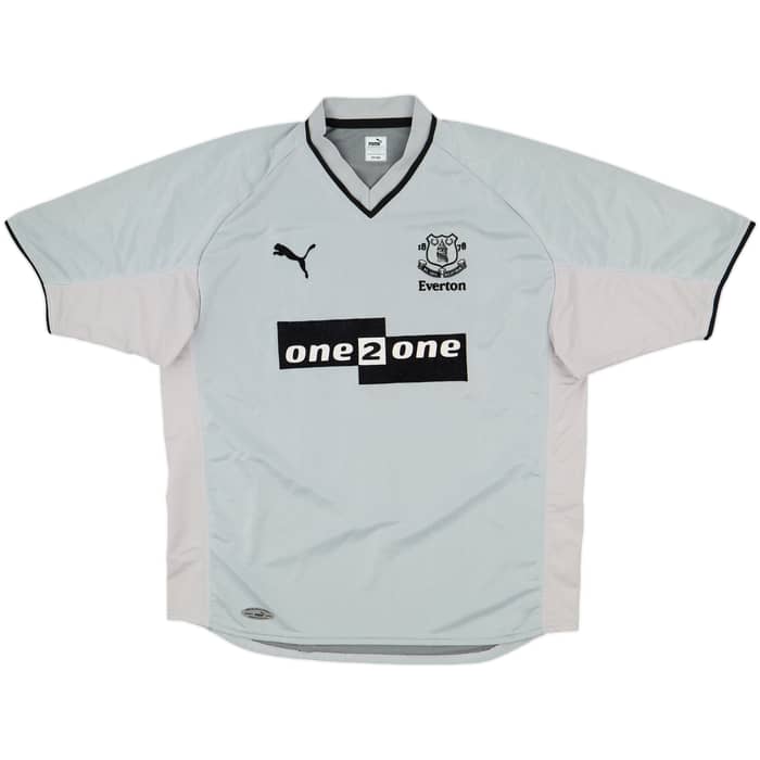 2001-02 Everton Away Shirt Rooney #18 - 8/10 - (L)