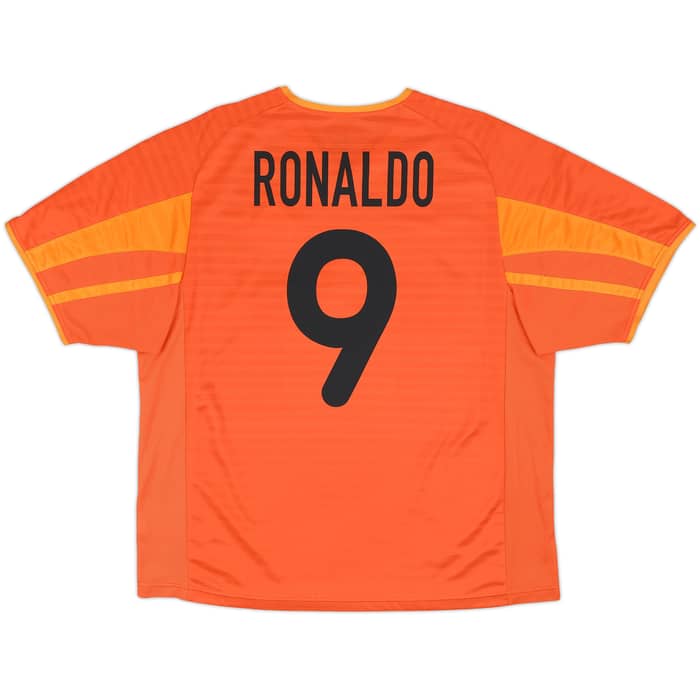 2001-02 Inter Milan Third Shirt Ronaldo #9 - 9/10 - (L)